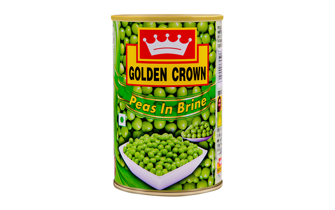 Golden Crown Peas In Brine    Tin  400 grams
